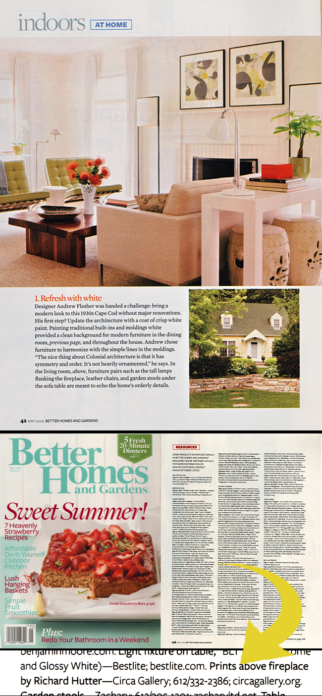 Better Homes and Gardens feature